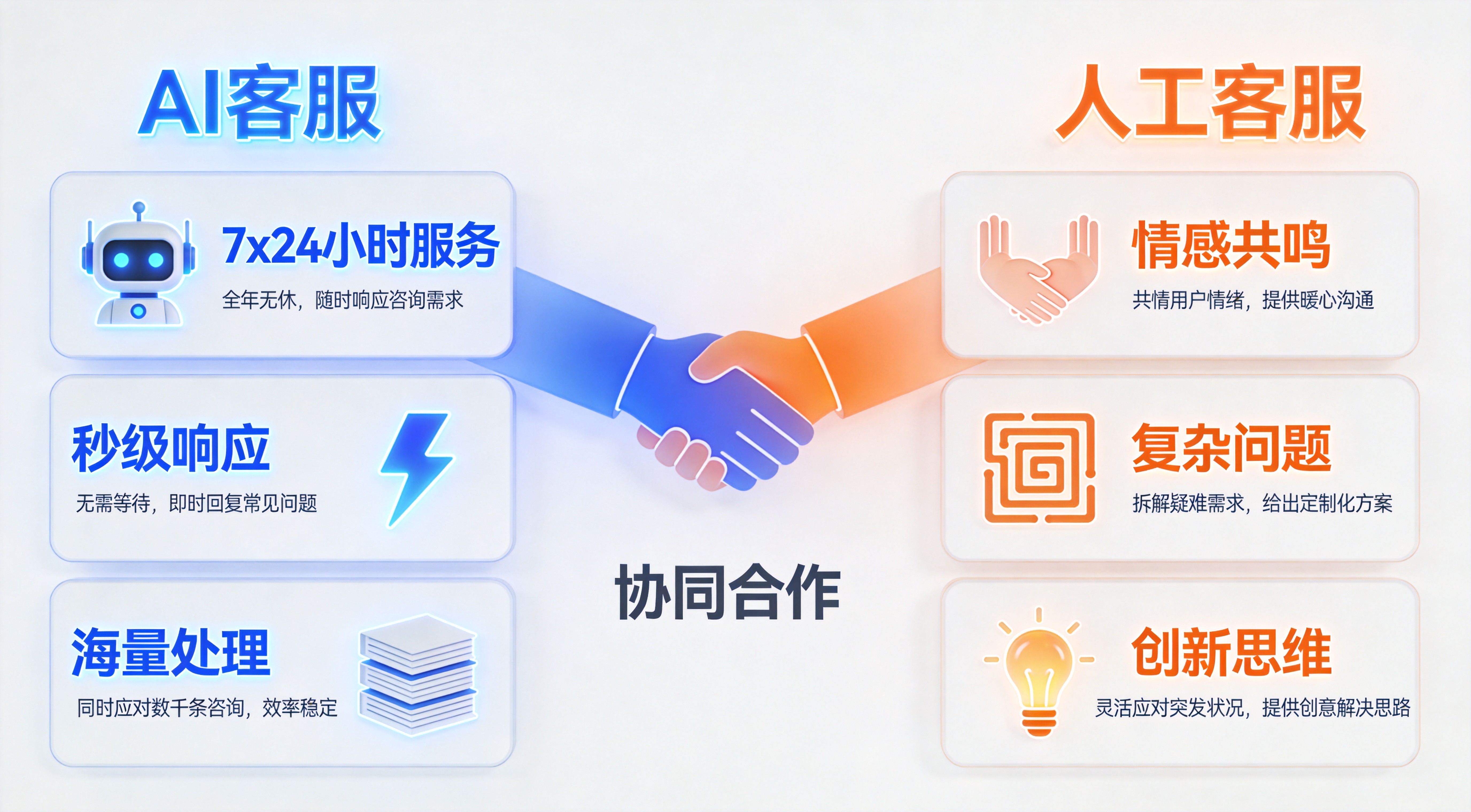 AI客服vs人工客服对比分析