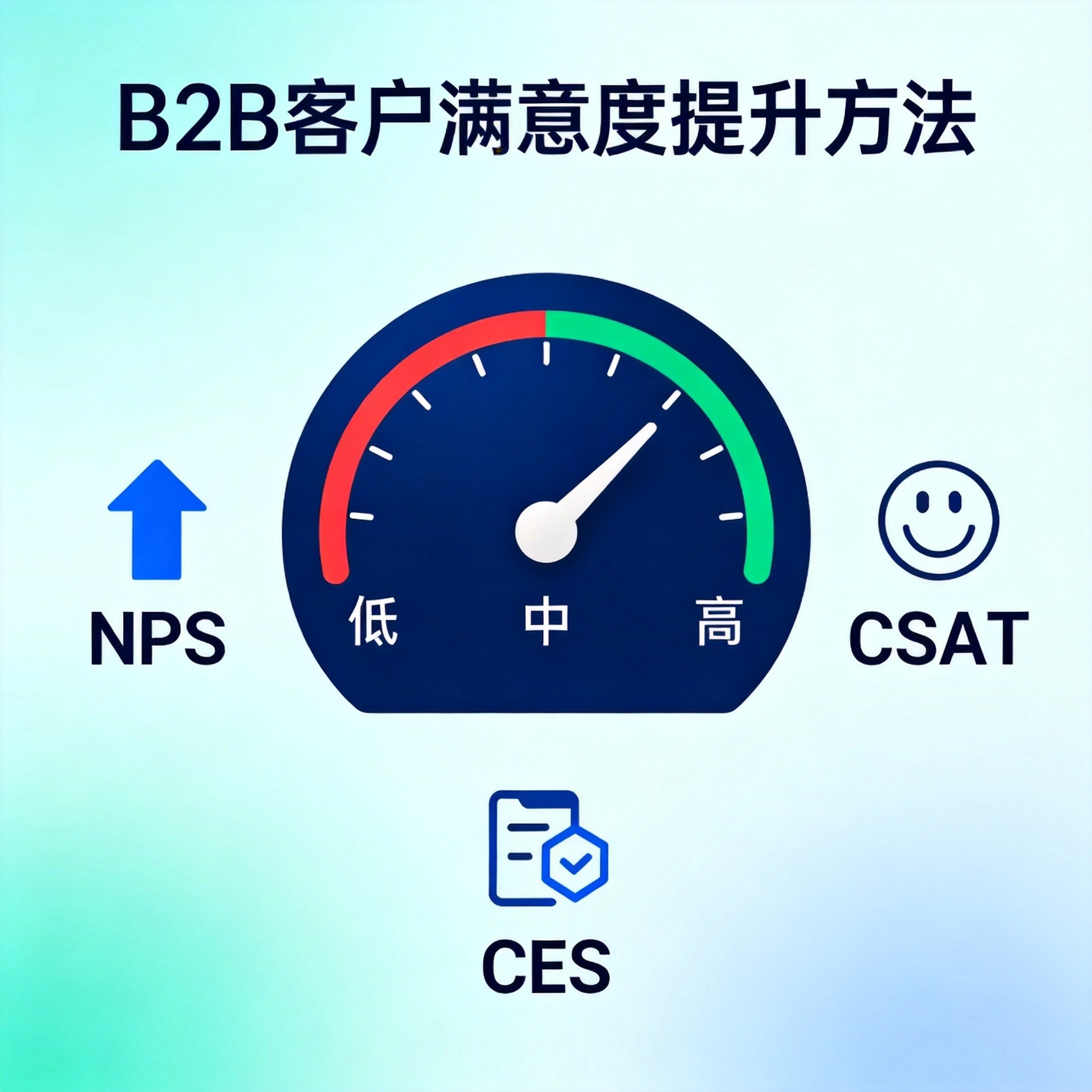 客户满意度提升框架图
