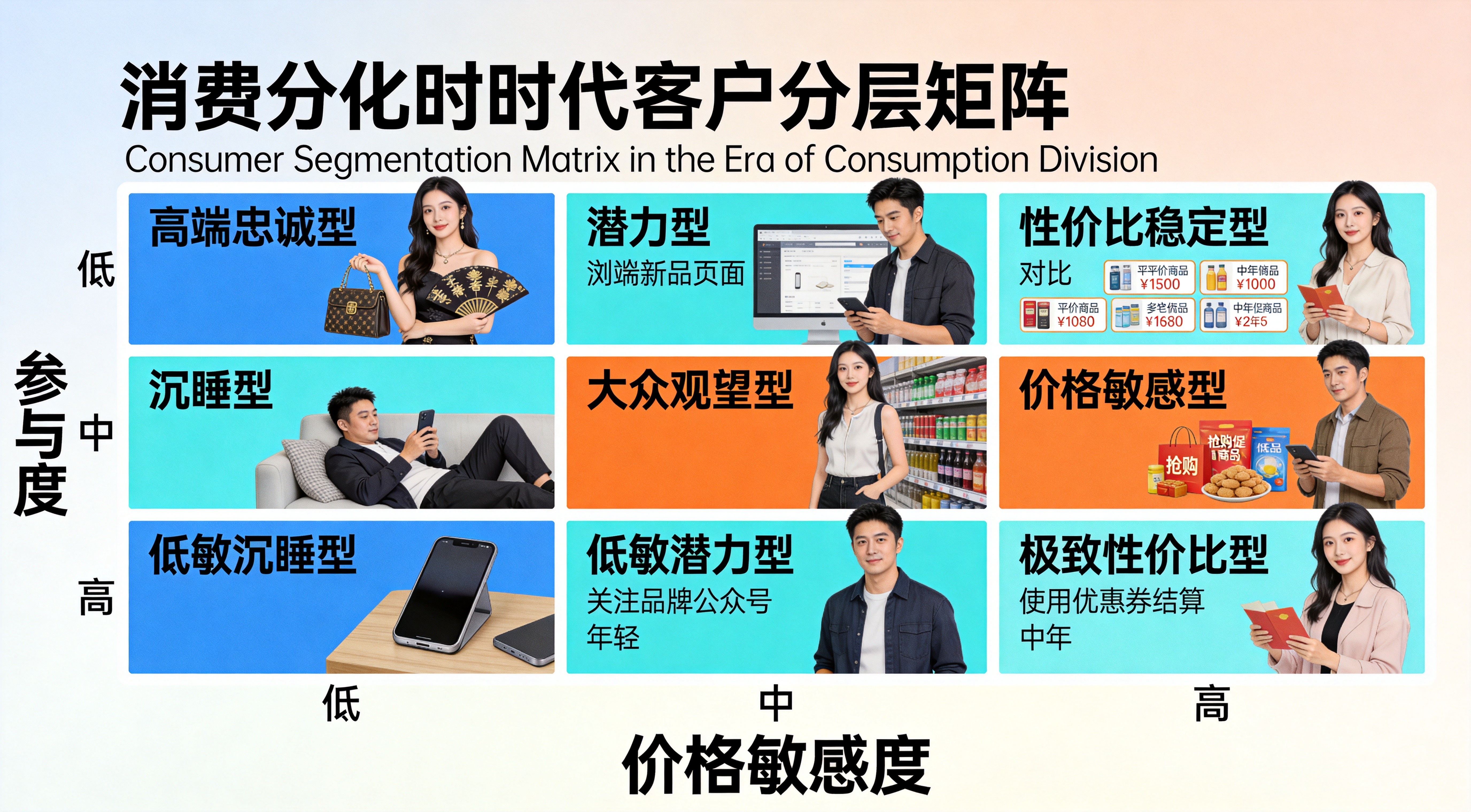 消费分化时代的客户分层矩阵